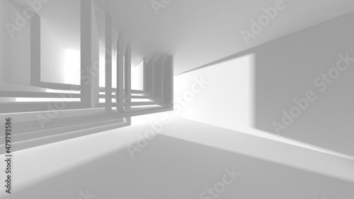 Abstract White Architecture Design Concept © VERSUSstudio