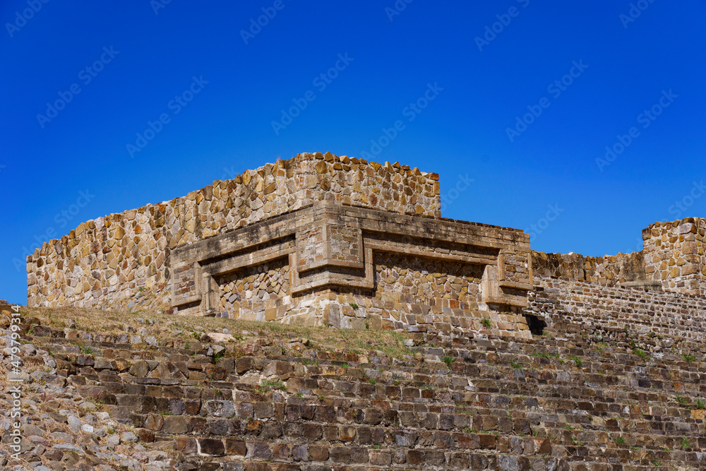 Monte Alban ruins in Mexico