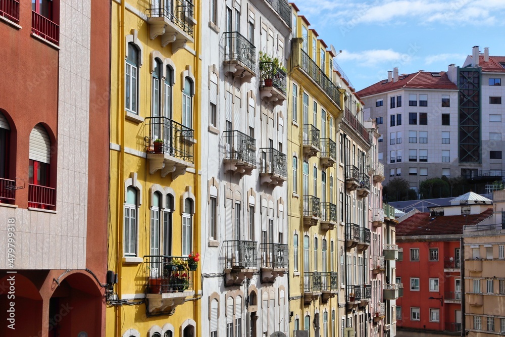 Street of Lisbon Portugal
