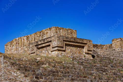 Monte Alban ruins in Mexico