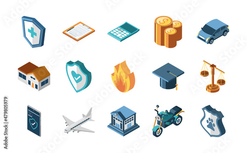 isometric set of insurance