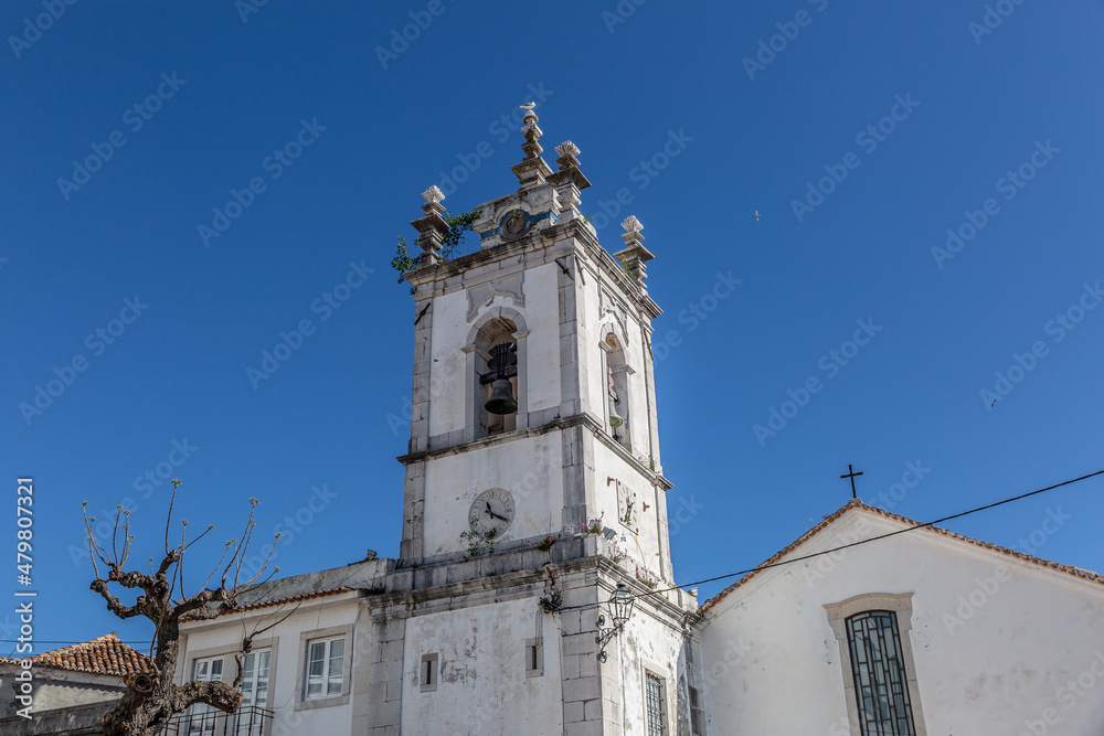 Typical church of a small town in southern Portugal
