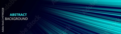 Neon abstract background with light lines. Space for the text. Northern lights. Milky Way. Flash of energy. LED strip. Refraction of light. Traces of rays. Digital technologies. Space. Vector illusrat