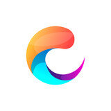 Colorful Letter C Logo Design