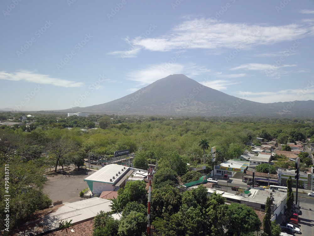 Obraz premium Volcán de San Miguel El Salvador