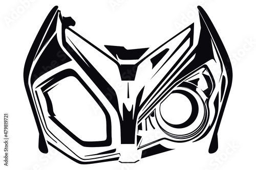 Unique BMW S1000R Motorbike Logo 