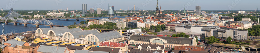 Obraz premium Riga panorama