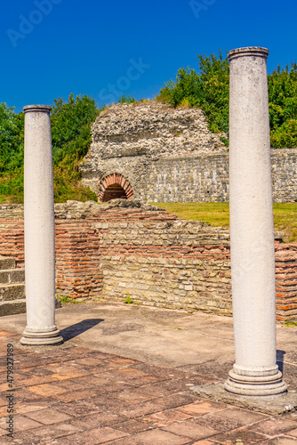 Felix Romuliana, remains of...