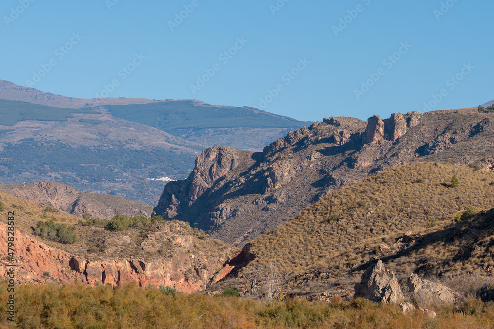 mountainous landscape in southern Spain