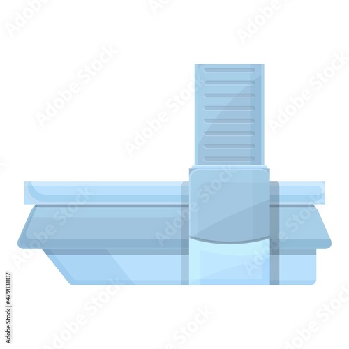 Mri patient icon cartoon vector. Radiology scanner. Magnetic resonance