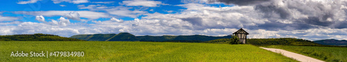 panorama of the mountains