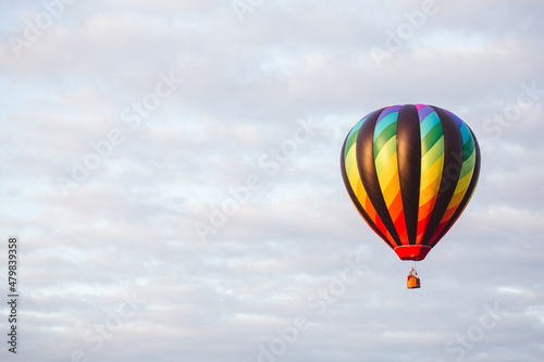 hot air balloon in sky