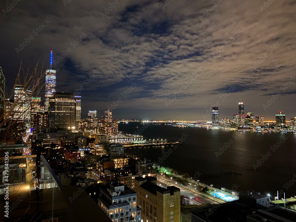 Fototapeta premium Manhattan at Night