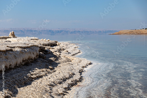 фотографія The sea is called dead because its high salinity prevents macroscopic aquatic