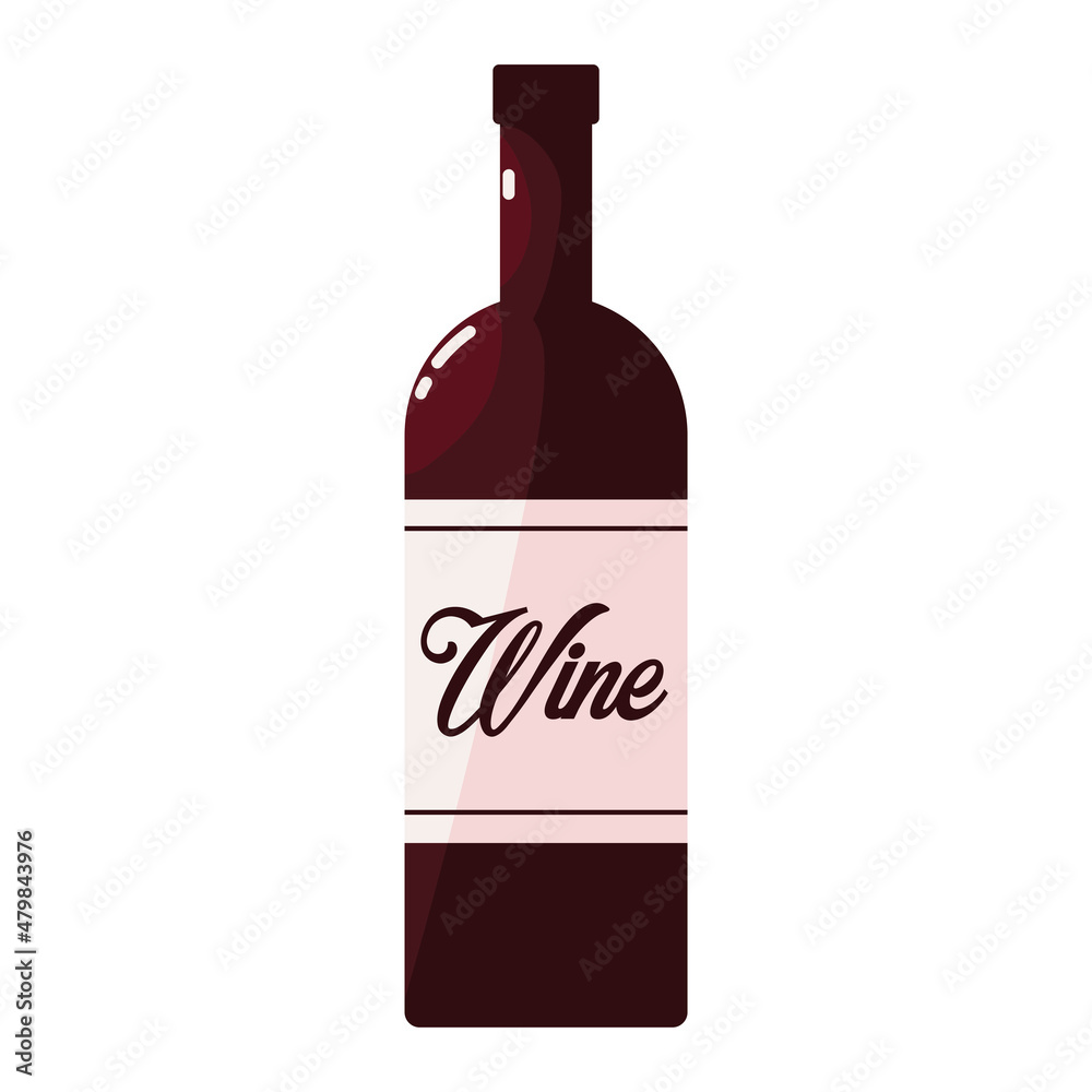 wine bottle drink