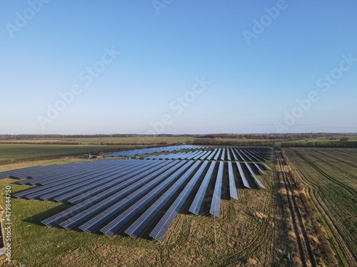 Solar Farm from above