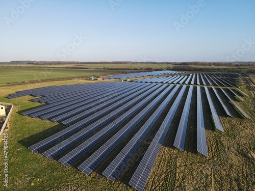 Solar Farm from above