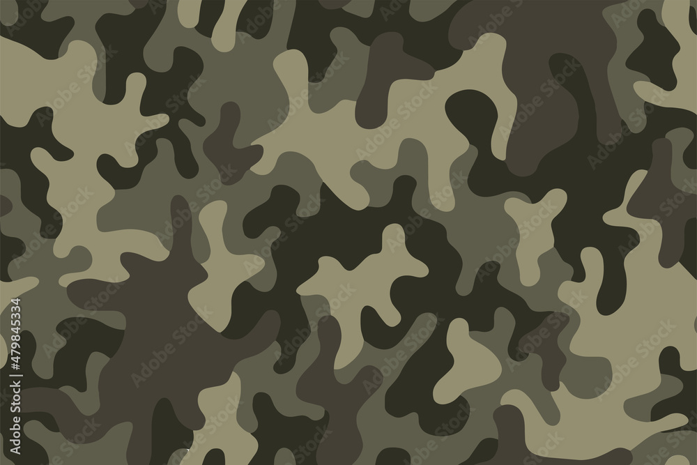 Full seamless camouflage texture skin pattern vector for military textile. Usable for Jacket Pants Shirt and Shorts. Army camo masking design for hunting fabric print and wallpaper. Full seamless camouflage texture skin pattern vector for military textile. Usable for Jacket Pants Shirt and Shorts. Army camo masking design for hunting fabric print and wallpaper.