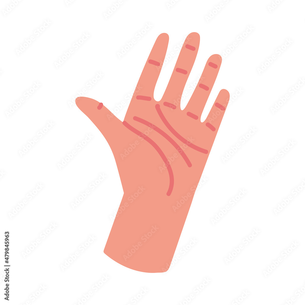 Obraz premium human hand up