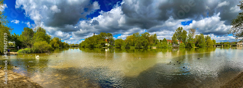 reflection in the water