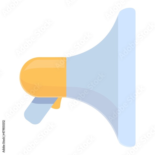 Megaphone icon cartoon vector. Speaker speech. Loud loudspeaker