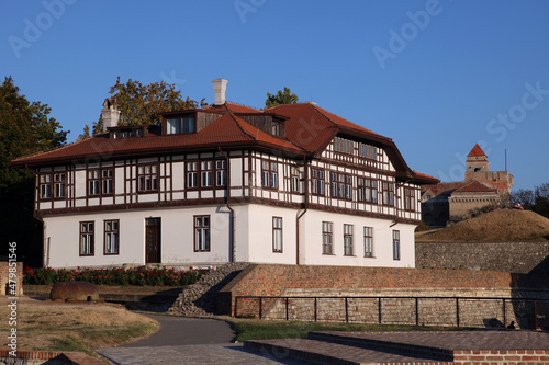 Old serbian building at Kalemegdan Park in Belgrade, Serbia. Belgrade is the largest cities of Southeastern Europe.