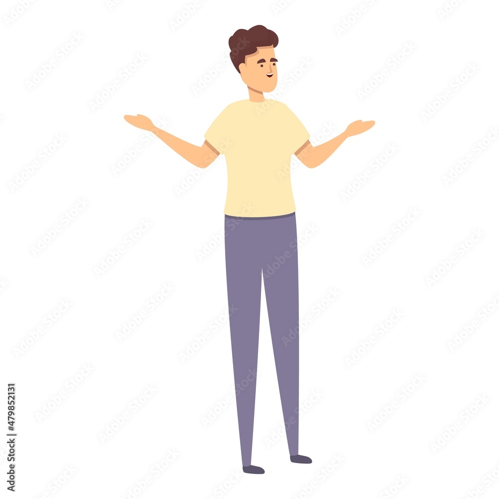 Boy at xray icon cartoon vector. Radiology doctor. Medical scan