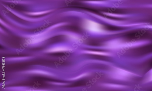 Abstract vector background luxury Purple cloth or liquid wave Abstract or Purple fabric texture background. Cloth soft wave.