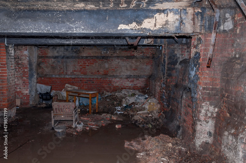 Abandoned swimming pool in Poland 