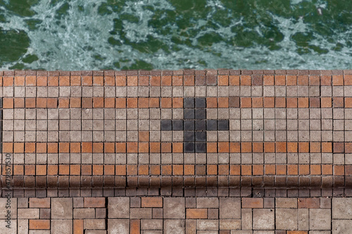 Abandoned swimming pool in Poland  photo