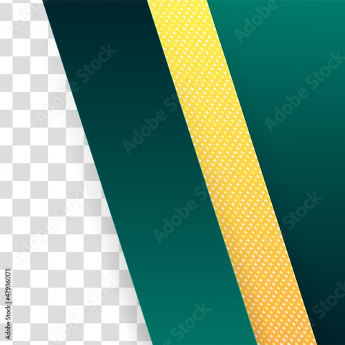 Gradient stripes green yellow colorful sale post design template background