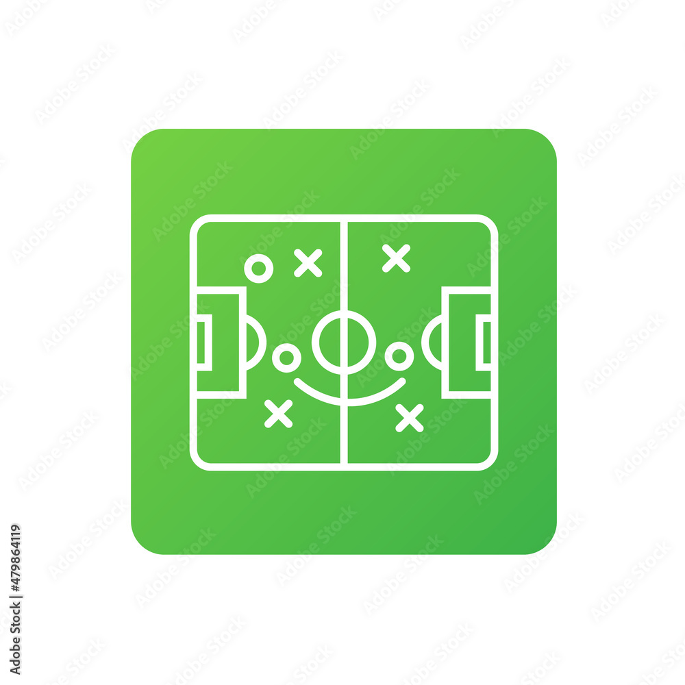 Soccer field strategy game tactic football vector board game plan. Soccer team strategy Soccer field strategy game tactic football vector board game plan. Soccer team strategy