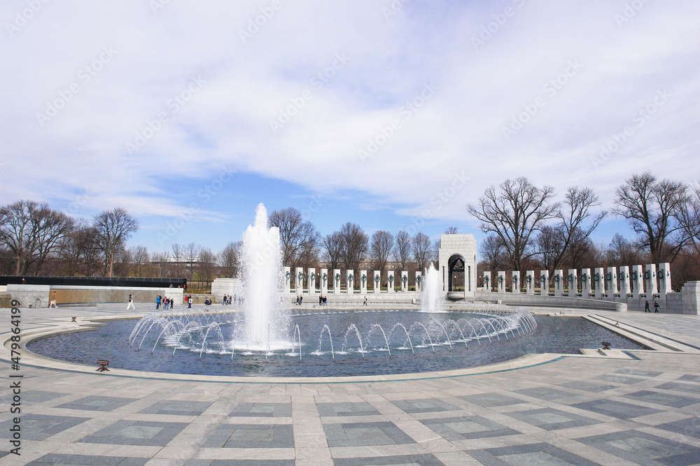 World War II Memorial in Washington D.C. United States of America
