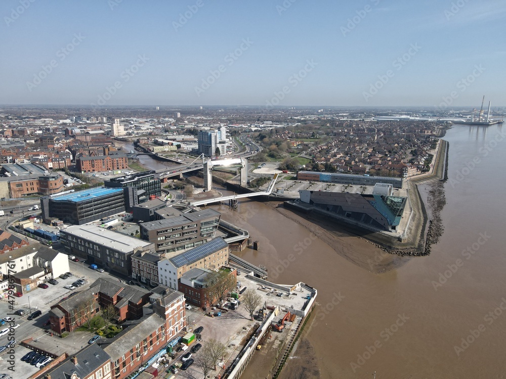 Fototapeta premium Kingston upon Hull skyline