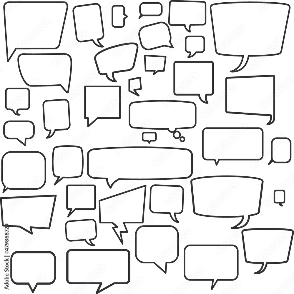 Obraz premium Comment icon vector. Conversation, Dialog icon symbol isolated