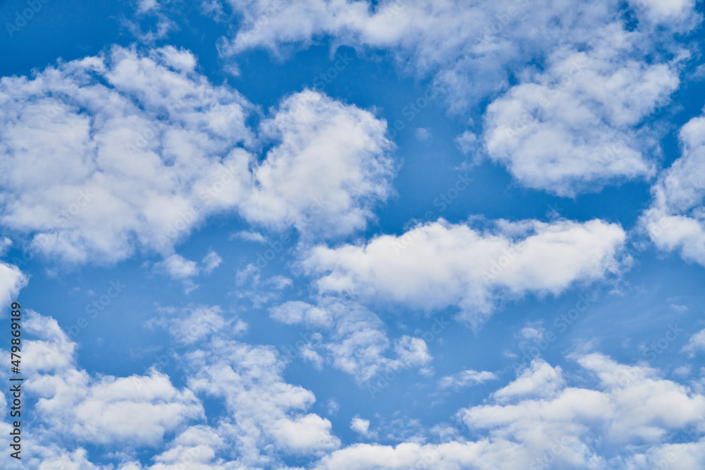 Beatiful blue sky with clouds on a sunny day Beatiful blue sky with clouds on a sunny day
