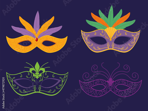 mardi gras masks