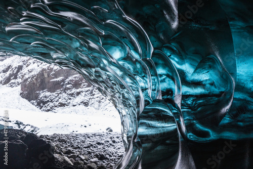Photographie Glacier cave in eastern Iceland
