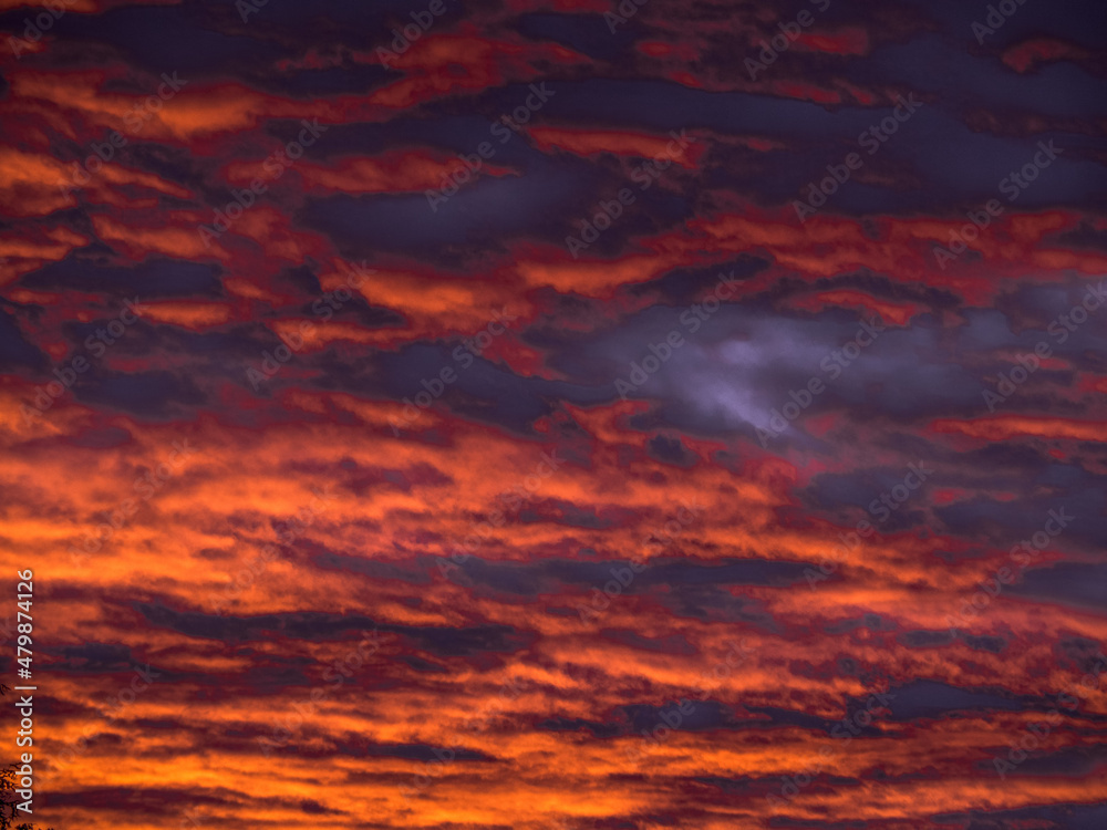 red sunset sky red sunset sky