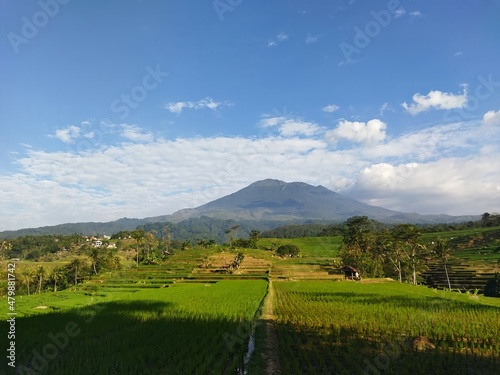 The greatest Ciremai mountain in Indonesia 