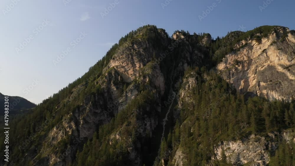 4K drone view of Italian alps (Dolomites), a popular tourist destination 4K drone view of Italian alps (Dolomites), a popular tourist destination