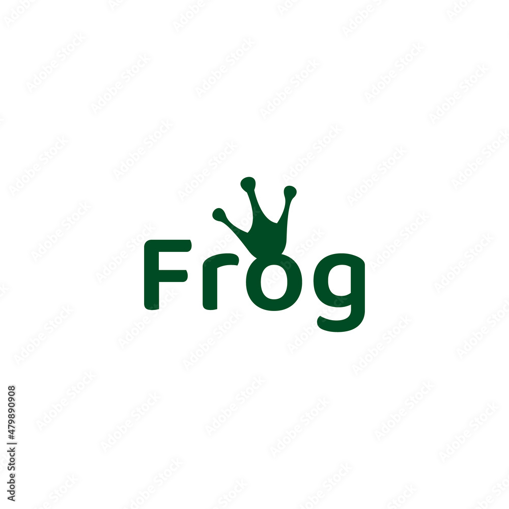 green frog foot logo design green frog foot logo design