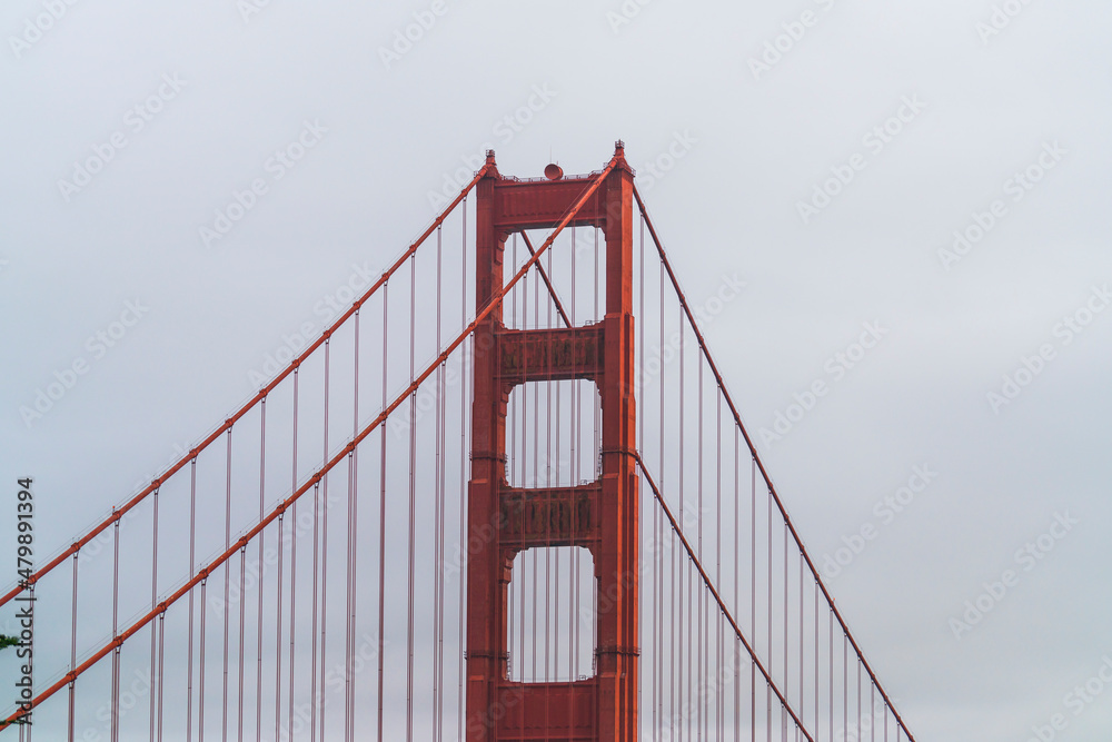 Golden gate at morning,San Francisco,California,usa...