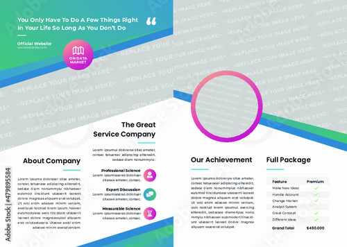 Marketing Expert Bifold Brochure