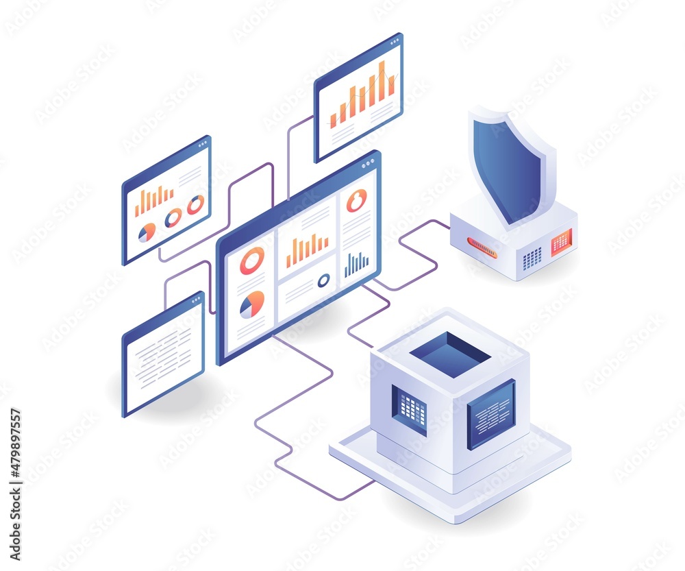 Monitor data security analysis server Monitor data security analysis server