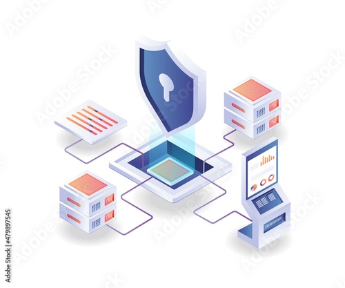 Network monitor server security analysis