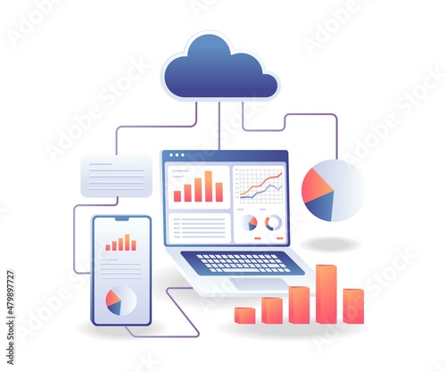 Data analyst cloud server network