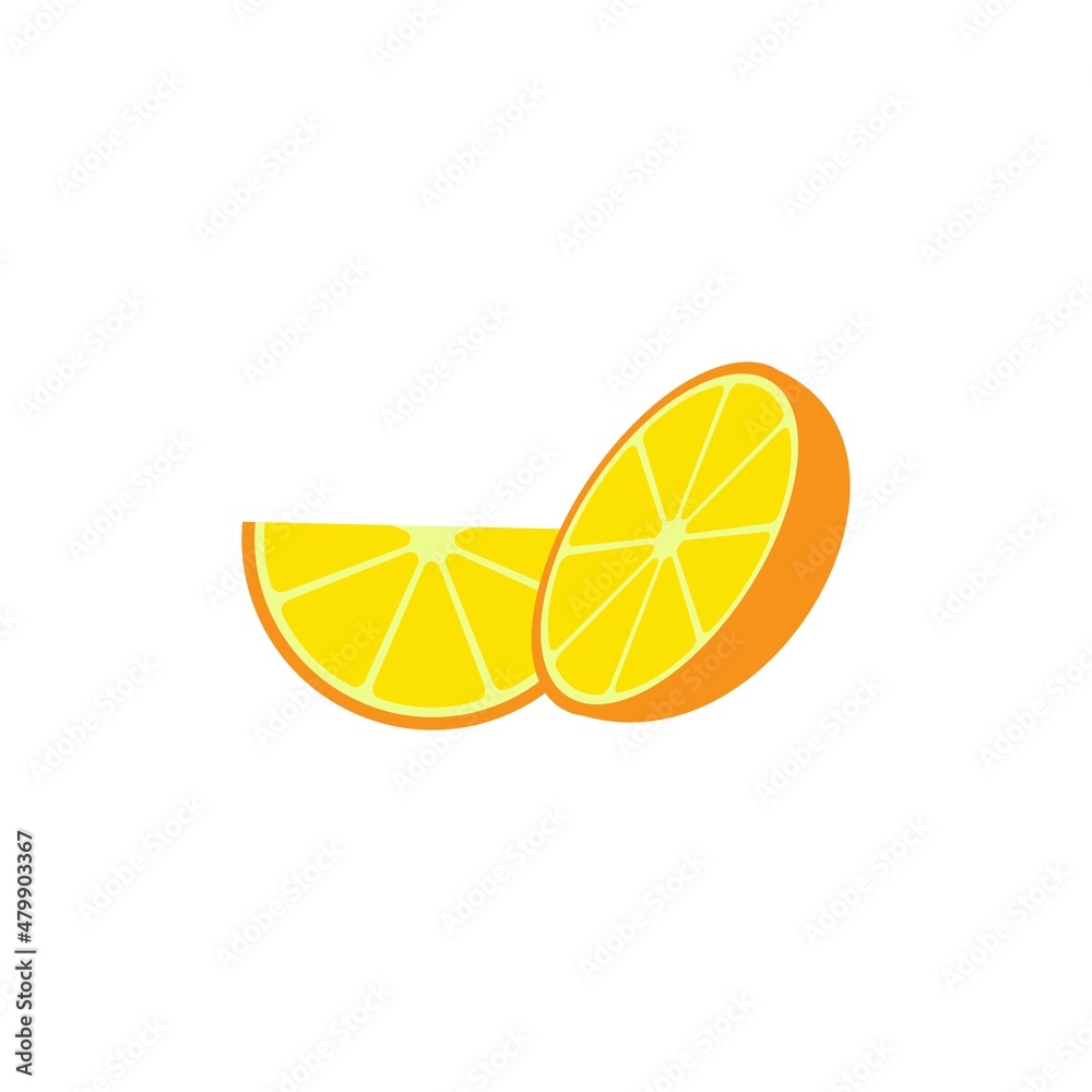 orange icon vector design templates