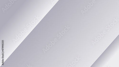 Abstract modern white and grey gradient geometric pattern background for website banner or decorative presentation cover and graphic design