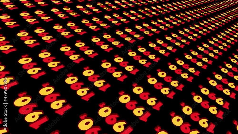 1990s rotate background animation. pattern background. 4K Video motion ...